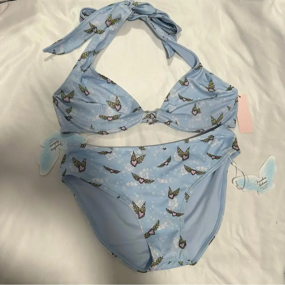 FRANKIES BIKINIS Estella Butterfly Bikini Top and Bottoms